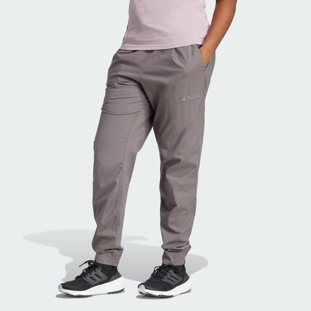 Панталони и дънки adidas Performance adidas TERREX Terrex Multi Knit Сиво | IN4604, 0