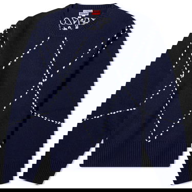 Пуловер KENZO Sashiko Stitch Crewneck Тъмно синьо | FD65PU4093CI-77, 0