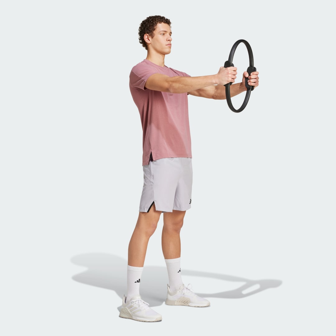 Тениска adidas Performance Designed for Training Workout Розово | IX9148, 1