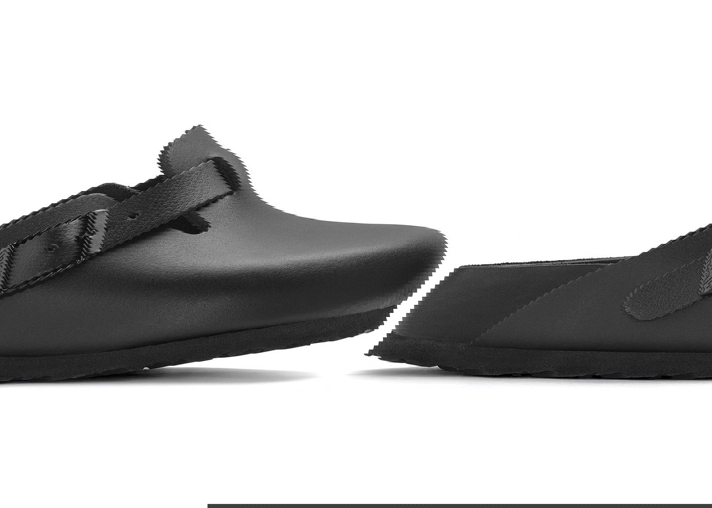 Кецове и обувки Birkenstock Boston Exquisite "Leather Black" Черно | 1023679/1023744, 0