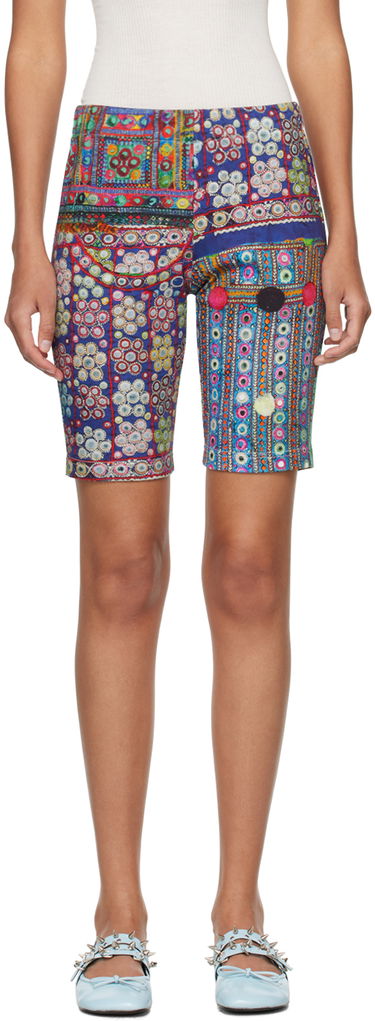 Къси панталони Comme des Garçons Comme Des Garçons Printed Cycling Shorts Многоцветен | TM-T020-051, 0