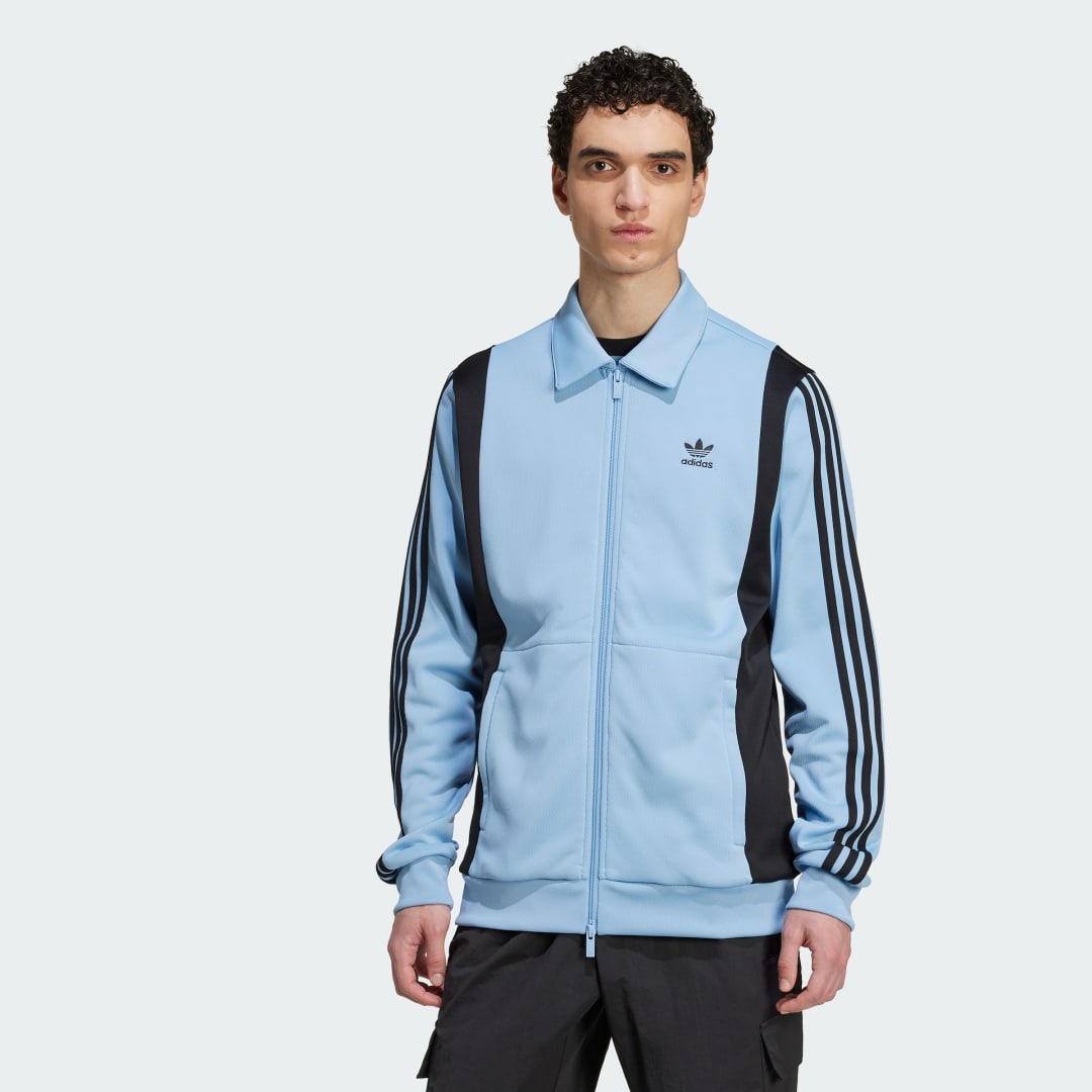 Яке adidas Performance Adicolor Panel Track Jacket Синьо | JY1422, 0