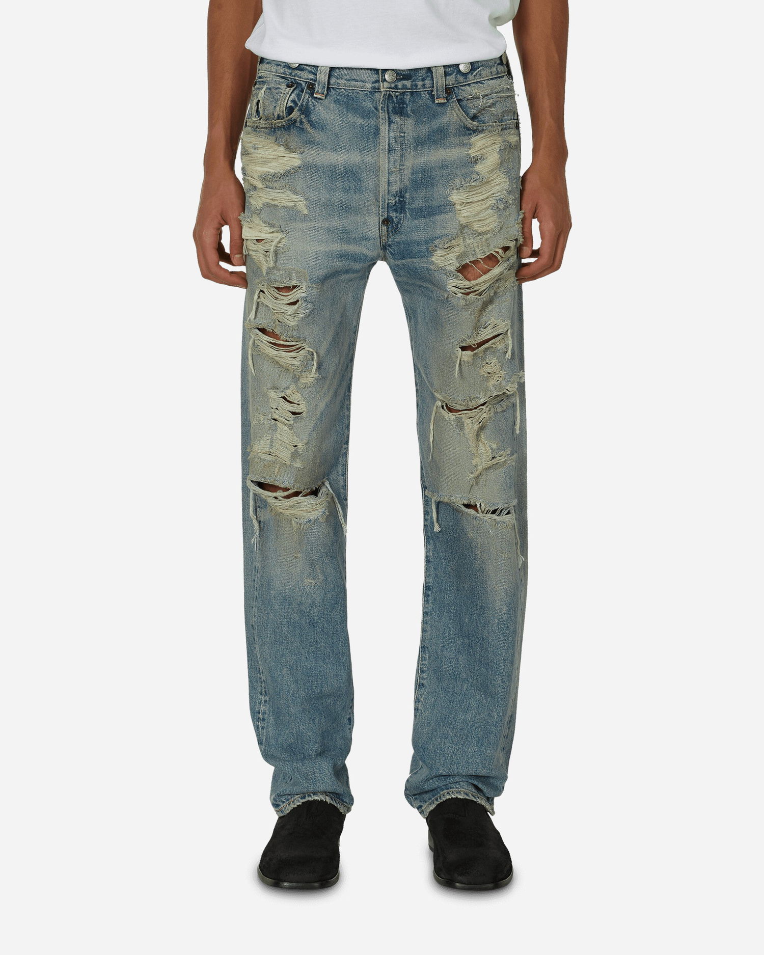 Дънки KENZO Levi’s® 1933 x Distressed Jeans Синьо | FD65DP412LE2 DY, 1