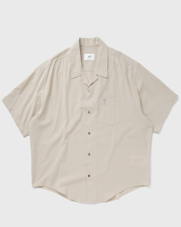 Риза AMI Paris CAMP COLLAR SHIRT Бежово | HSH219.CO0062-271, 0