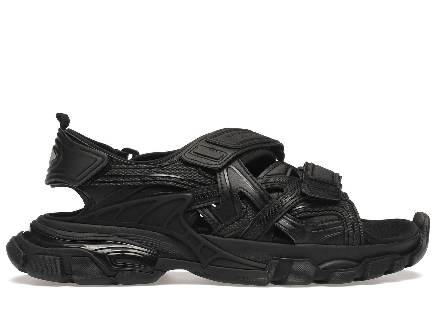 Кецове и обувки Balenciaga Track Sandal Black Черно | 617542W2CC11000, 0