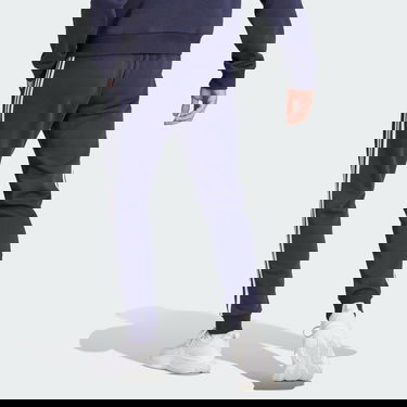 Спортни панталони adidas Originals Essentials Fleece 3-Stripes Tapered Cuff Pants Тъмно синьо | IJ6493, 3