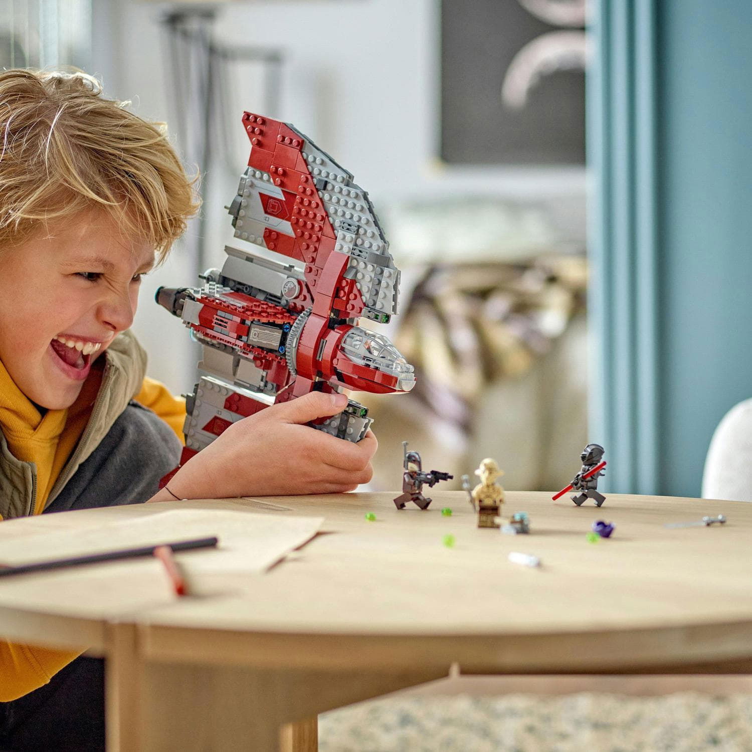 Колекционерско LEGO Star Wars™ 75362 Ahsoka Tano's T-6 Jedi Shuttle Многоцветен | 75362LEG, 1