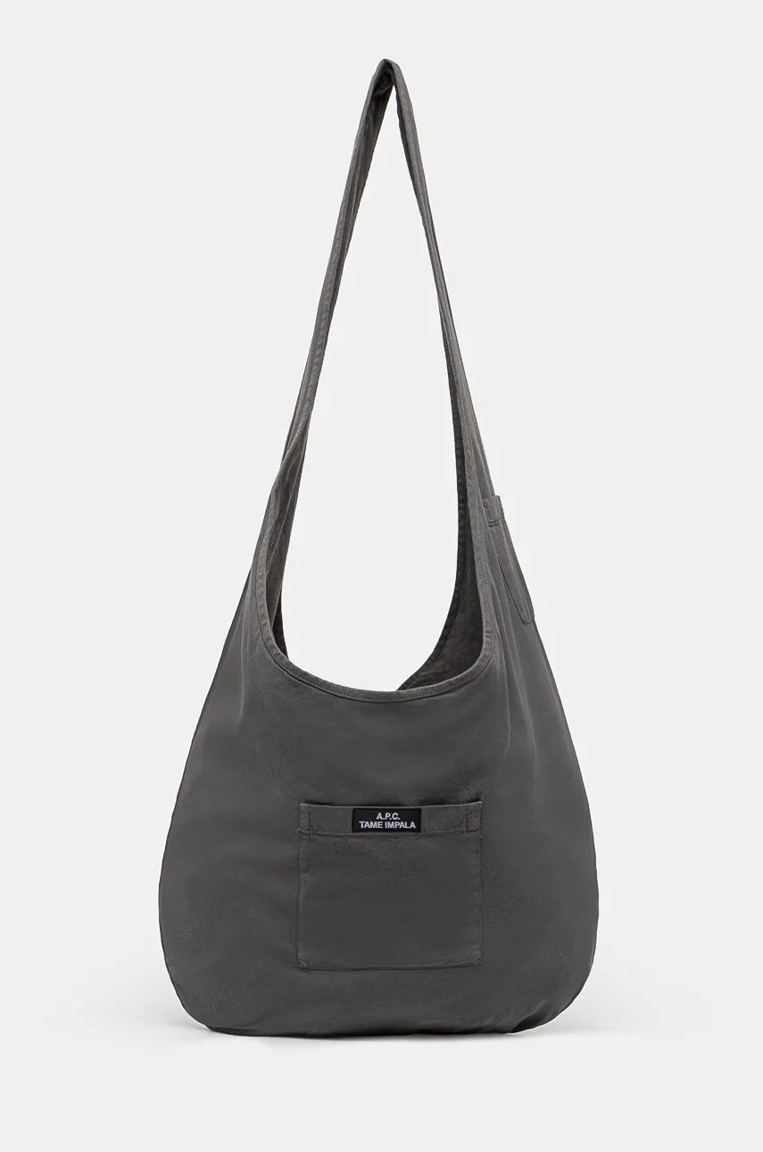 Чанта през рамо A.P.C. Quiker Shoulder Bag Сиво | COHEL.M61965.LAD, 0