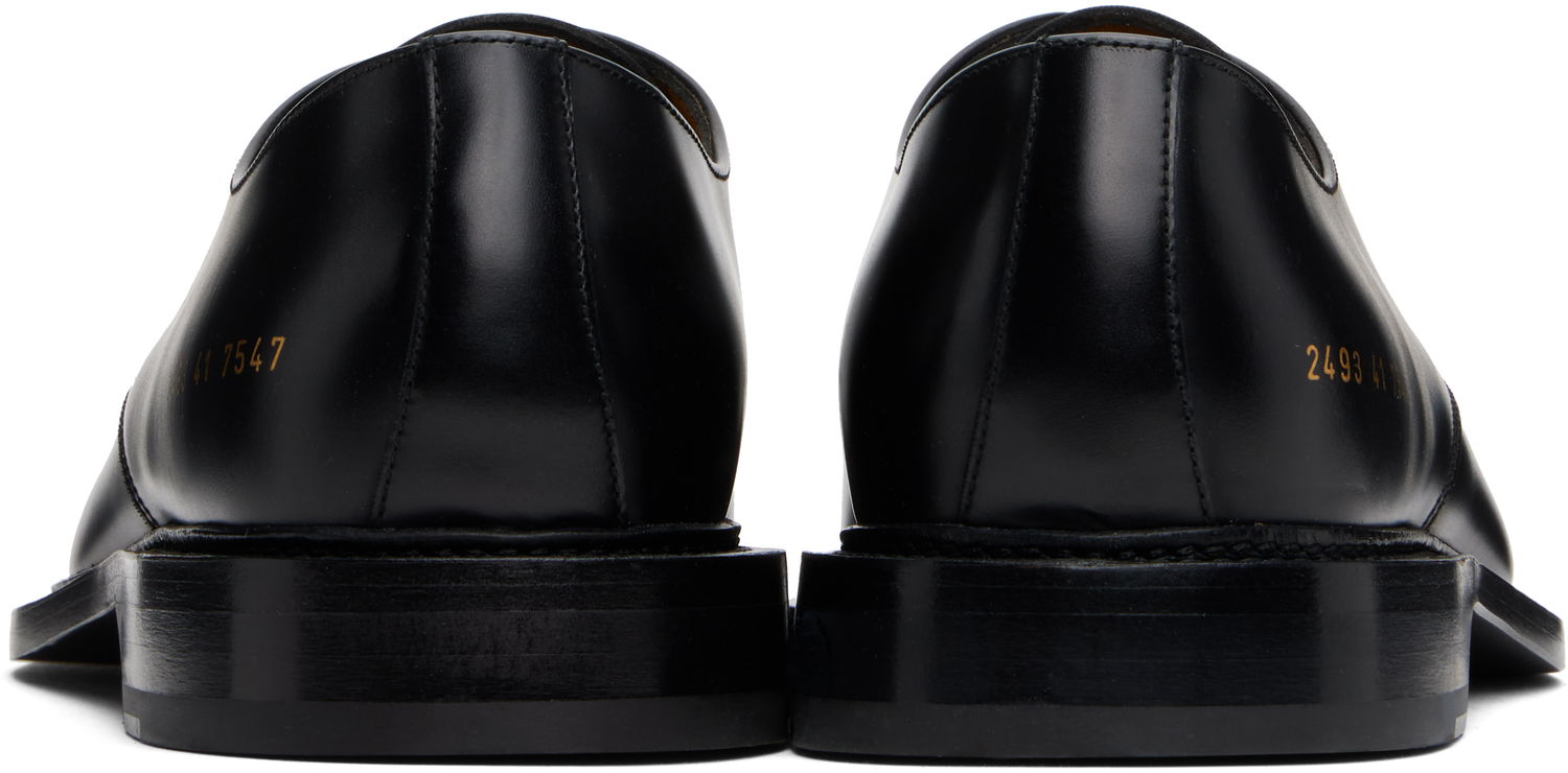 Облекло Common Projects Common Projects Polished Leather Derbys Черно | ARTICLE 2493, 1