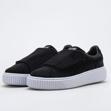 Кецове и обувки Puma Basket Platform StrapVR Wn's Черно | 364068 01, 0