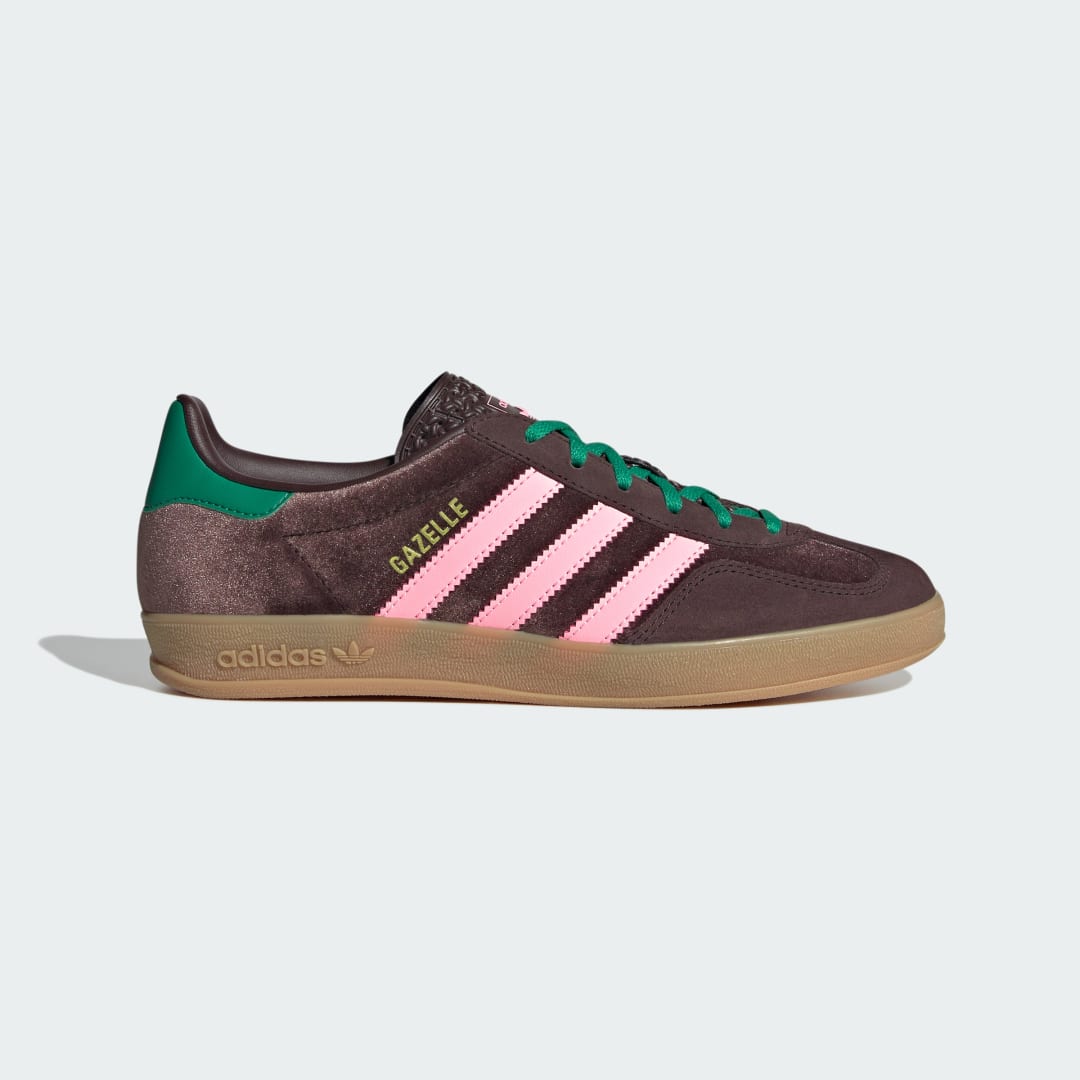 Кецове и обувки adidas Originals Gazelle Indoor Кафяво | JI2714, 0