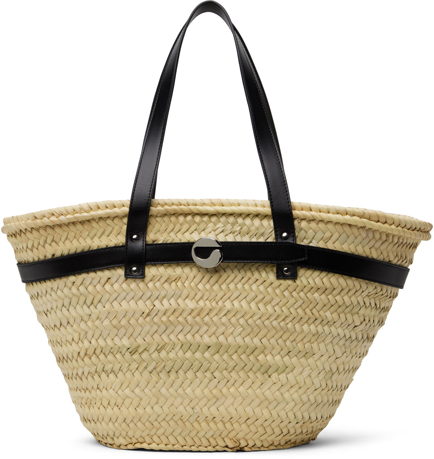 Голяма пазарска чанта Coperni Coperni Palm Bucket Tote Бежово | COPBA96F9012, 0