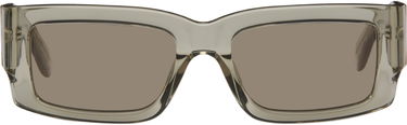 Слънчеви очила RETROSUPERFUTURE RETROSUPERFUTURE Notte Square Sunglasses Сиво | 4MN, 0