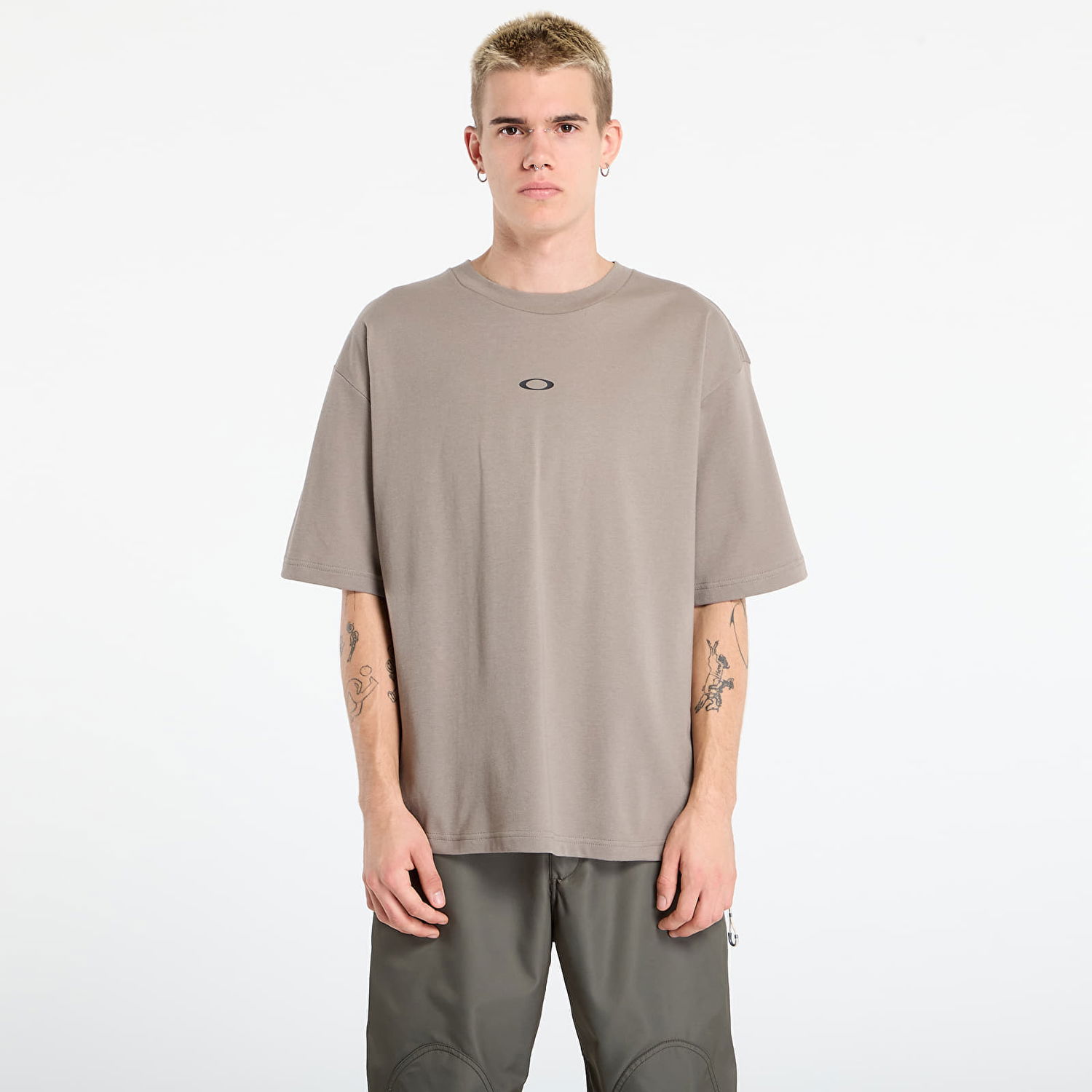 Тениска OAKLEY Oakley Enhance QDC Grip 4.0 Short Sleeve T-Shirt Сиво | FOA407663-881, 0