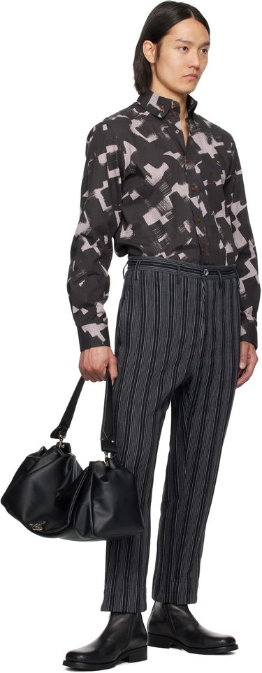Риза Vivienne Westwood Vivienne Westwood Krall Two Button Shirt Многоцветен | 24010005-W012P-, 3
