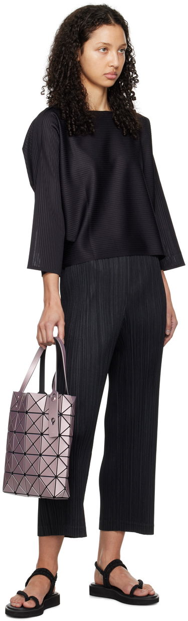 Голяма пазарска чанта BAO BAO ISSEY MIYAKE Geometric Pattern Boxy Tote Bag Розово | BB46AG652, 3