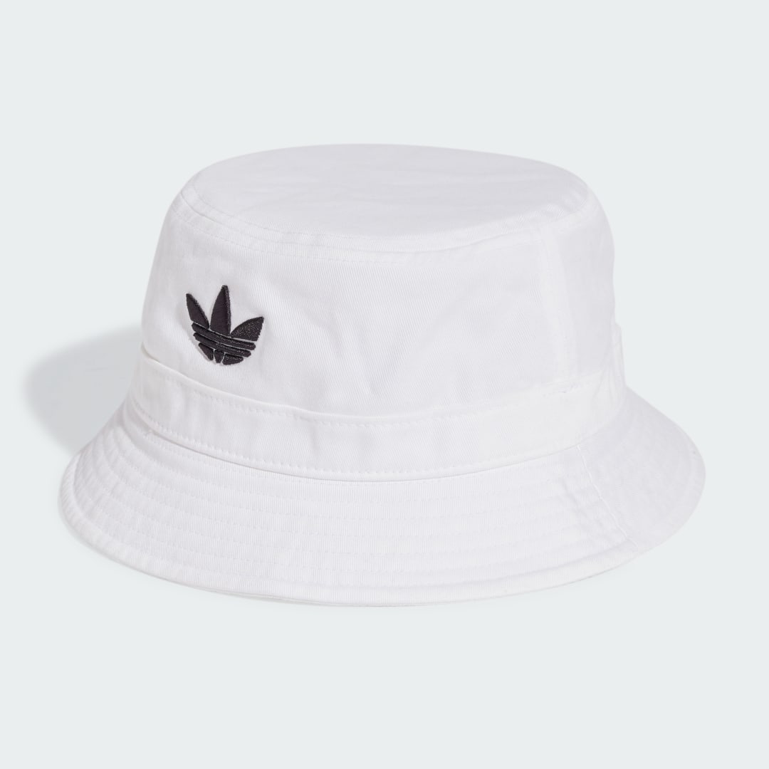 Шапка adidas Performance White Trefoil Bucket Hat Бяло | JC6044, 0