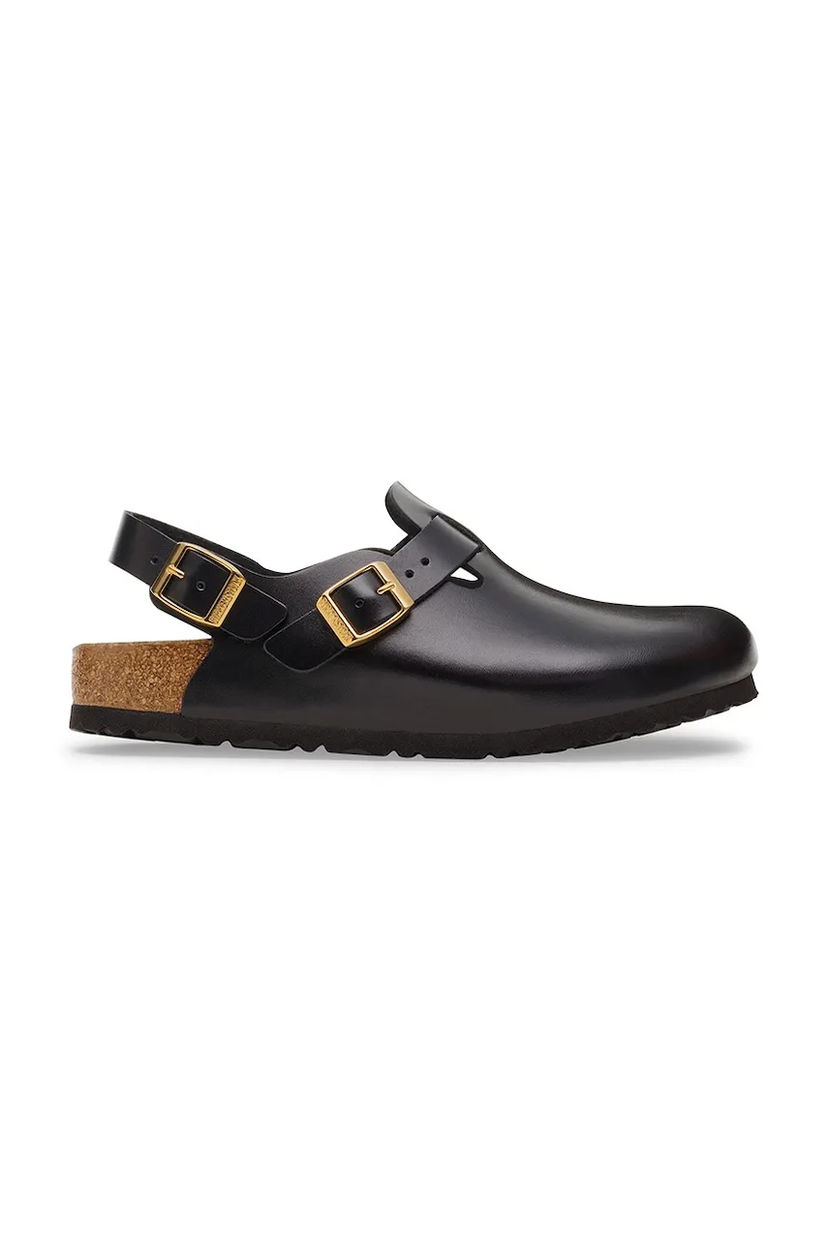 Кецове и обувки Birkenstock Tokio HEX Leather Clogs Черно | 1030819