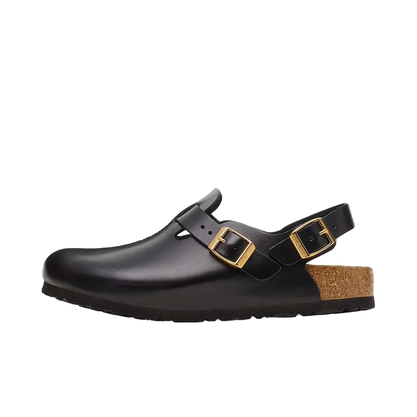 Кецове и обувки Birkenstock Tokio HEX Leather Clogs Черно | 1030819