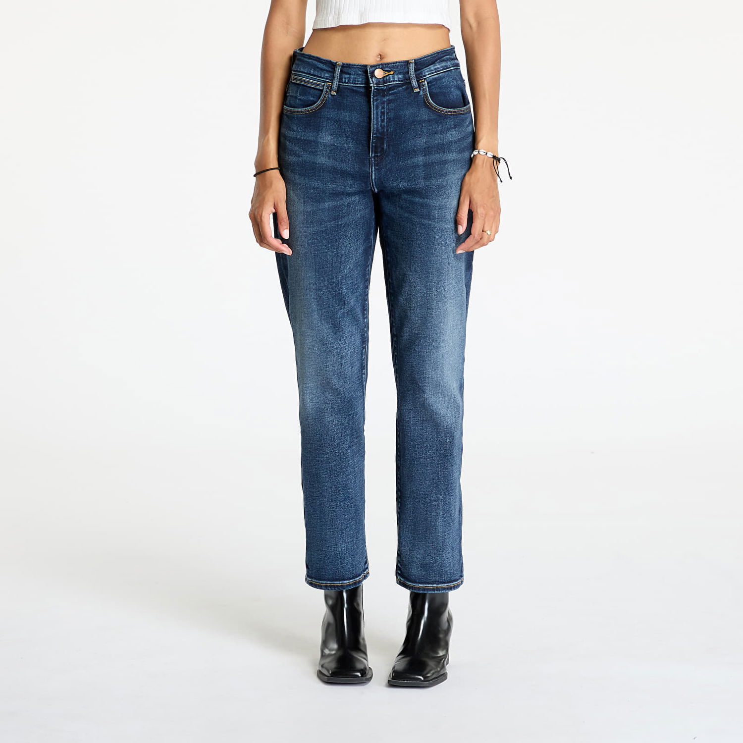 Панталони Wrangler Pants Straight Harmony Синьо | 112358237, 0