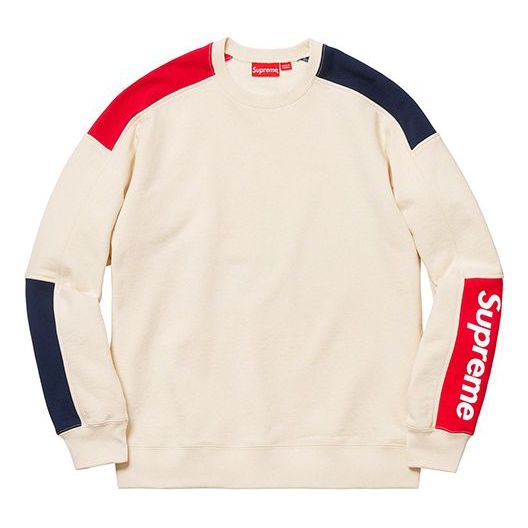 Пуловер Supreme Supreme Formula Fleece Lined Crewneck Sweatshirt Бежово | SUP-SS19-001