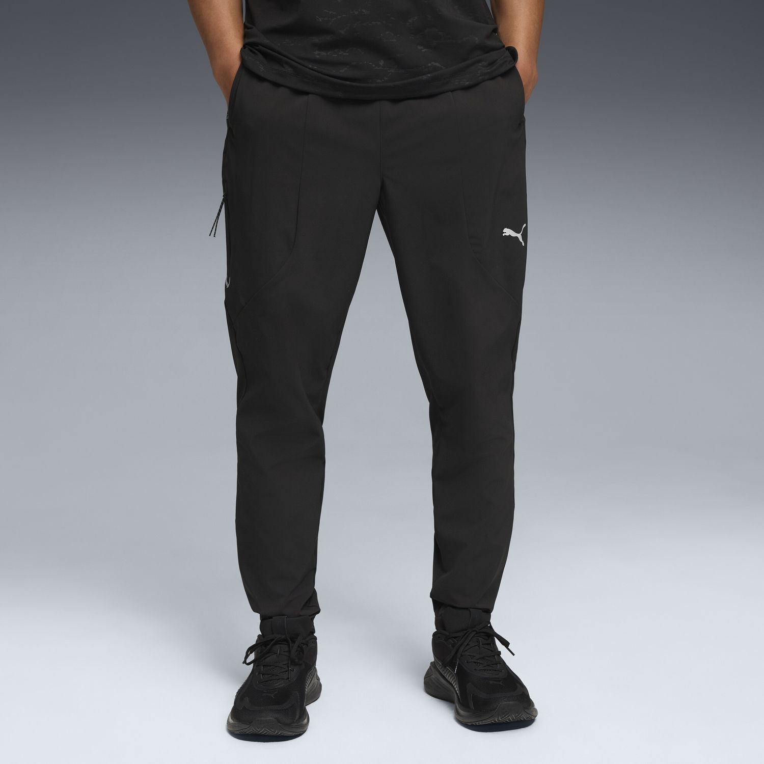 Спортни панталони Puma FLEX STRETCH Woven Training Pants Черно | 527651_01, 1