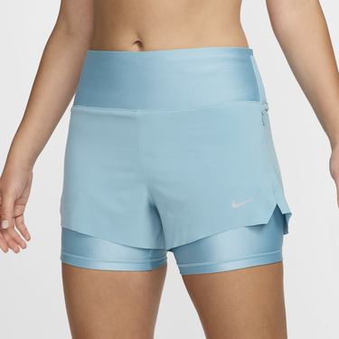 Къси панталони Nike 8cm Dri-FIT Swift 2 v 1 Синьо | DX1029-464, 2