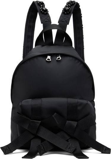 Раница Simone Rocha Simone Rocha Beaded Utility Bow Backpack Черно | BAG179TB-M 0761, 0