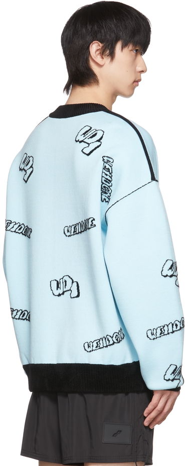Пуловер We11done We11done Reversible Sweater Синьо | WD-KT1-22-629-U-SK, 2