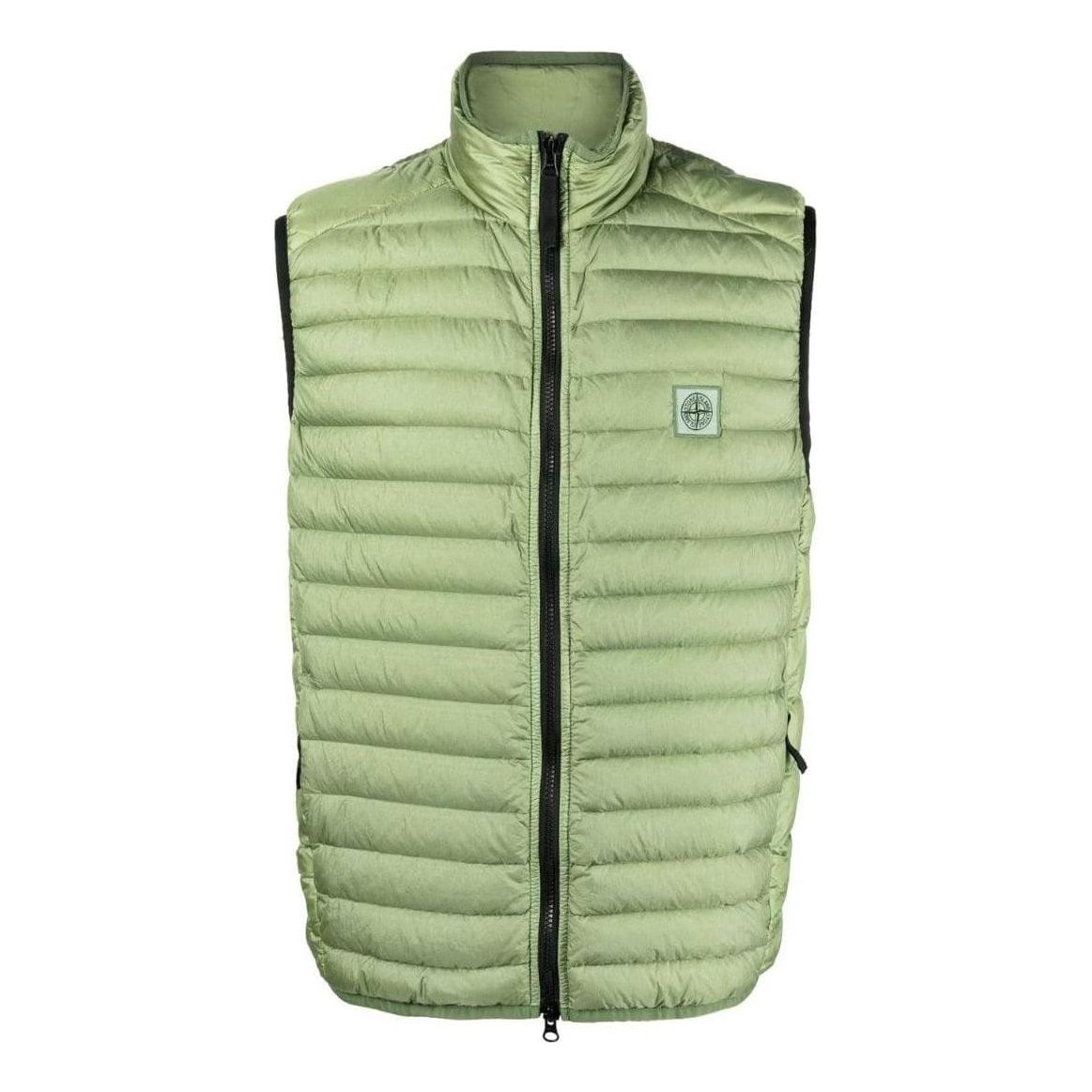 Жилетка Stone Island Logo Patch Vest Зелено | 7815G0224-V0055, 0