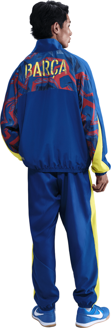 Спортни панталони Nike FC Barcelona Starting 5 Woven Track Pants Синьо | fz1282-431, 2