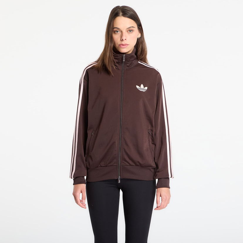 Суитчър adidas Originals Fb Tt Loose Auco/ Sanpin Кафяво | KD1331