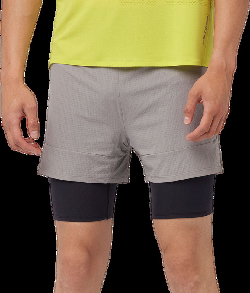 Къси панталони Salomon SENSE 2IN1 SHORTS M Сиво | lc2177200