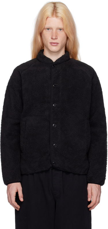 Яке бомбър YMC Fleece Jacket Черно | P7AZD, 0