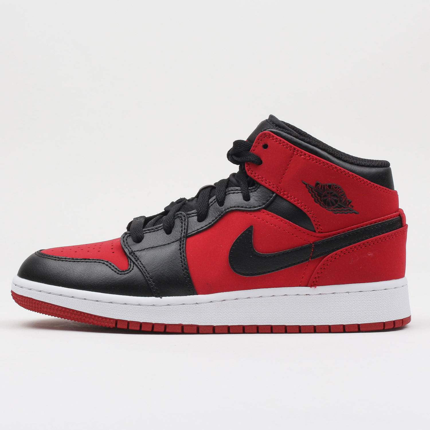 Кецове и обувки Jordan Air Jordan 1 Retro Mid ''Gym Red'' GS Червено | 554725-610, 0