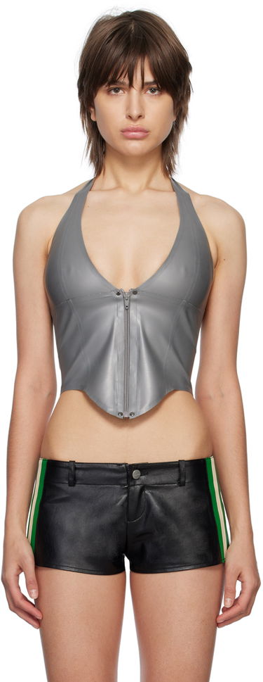Потник Miaou Hannah Jewett Edition Mara Halter Top Сиво | 7048LTXDKG, 0