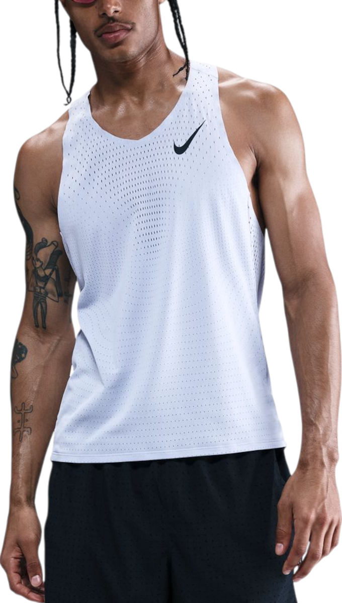 Потник Nike AeroSwift Running Tank Top Бяло | fn4231-057, 0