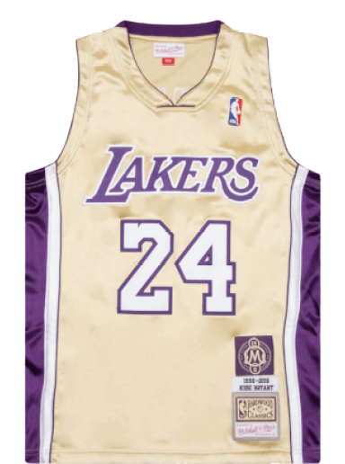 Фланелка Mitchell & Ness LA Lakers Authentic Jersey Kobe Bryant Бежово | AJY4CP20021-LALGOLD96KBR