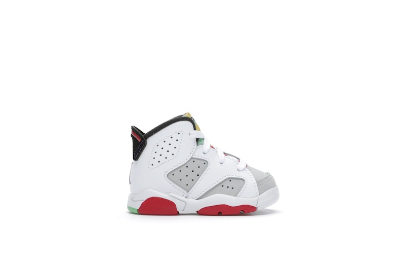 Кецове и обувки Jordan Air Jordan 6 Retro Hare (TD) Бяло | 384667-062, 0