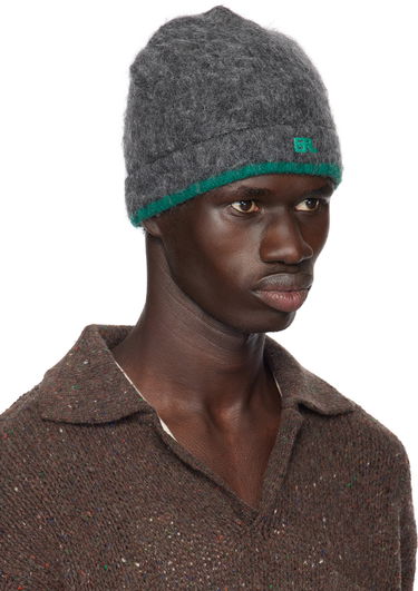 Шапка ERL Overwashed Beanie Сиво | ERL09K035, 1