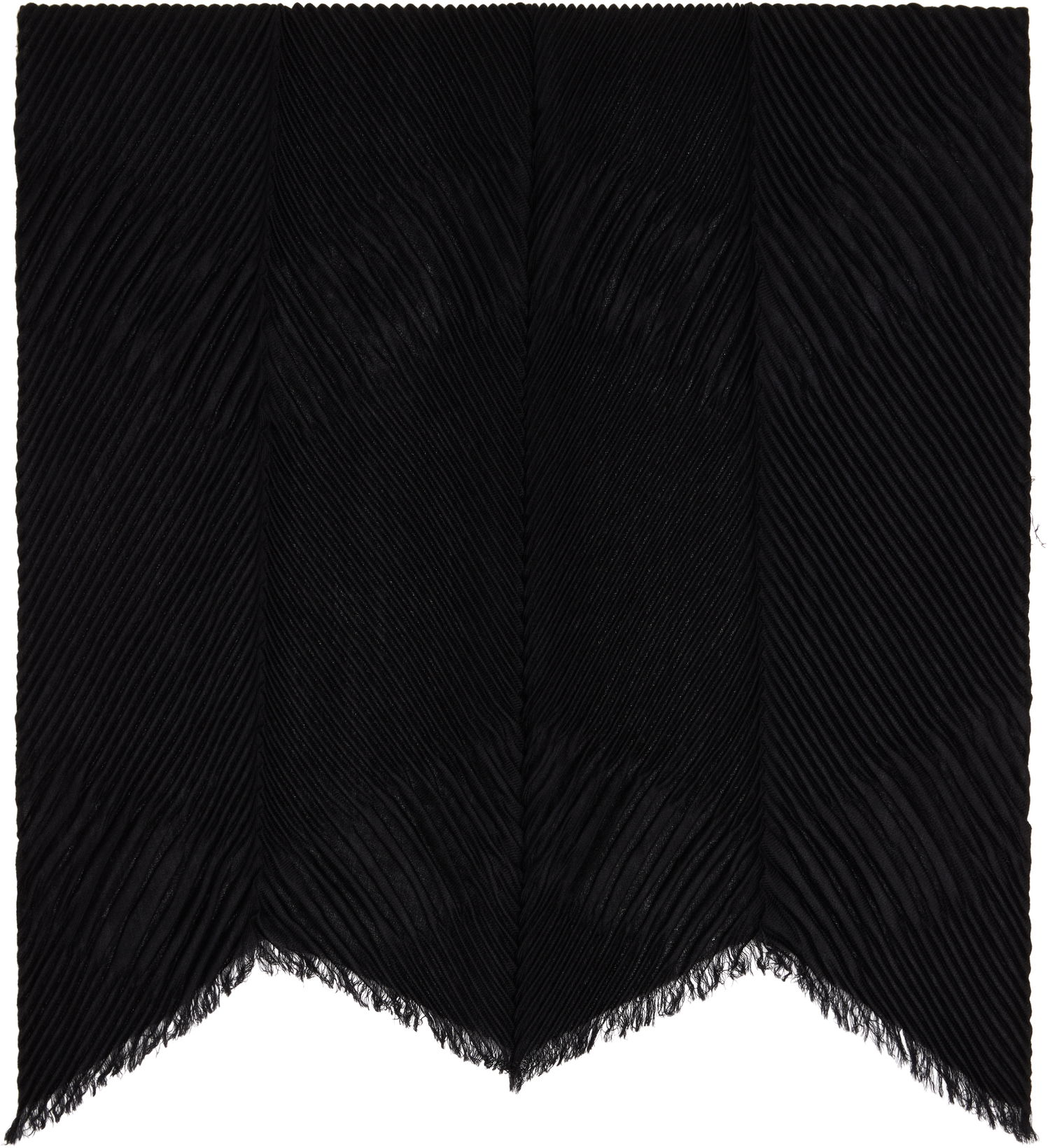 Шал Max Mara Max Mara Pleated Scarf Черно | 2524546091600, 0