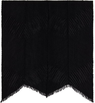 Шал Max Mara Max Mara Pleated Scarf Черно | 2524546091600, 0
