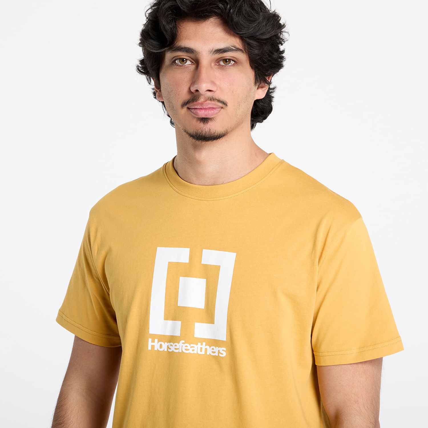 Тениска Horsefeathers Horsefeathers Base Tee Жълто | SM1345I, 1