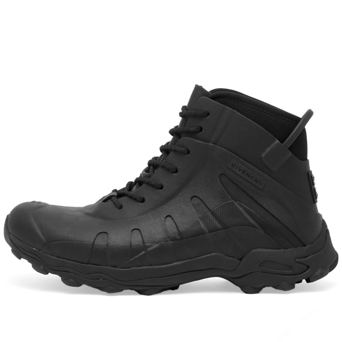 Кецове и обувки Givenchy Bogs Lace Up Boots Черно | BH7019H1QG-001, 0