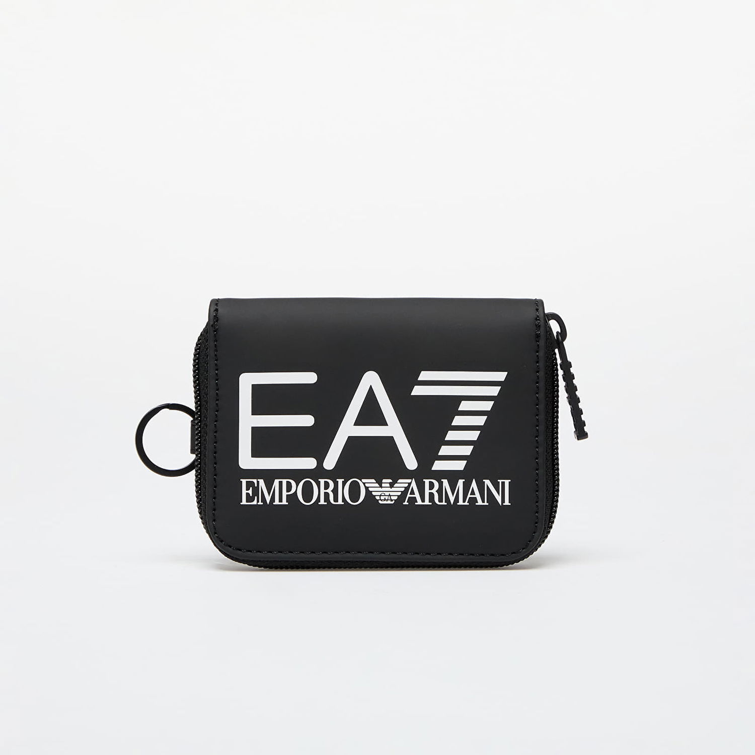 Портфейл Emporio Armani Wallet EA7 Coin Purse Black/ White Logo OS Черно | 2450553R91095020, 0