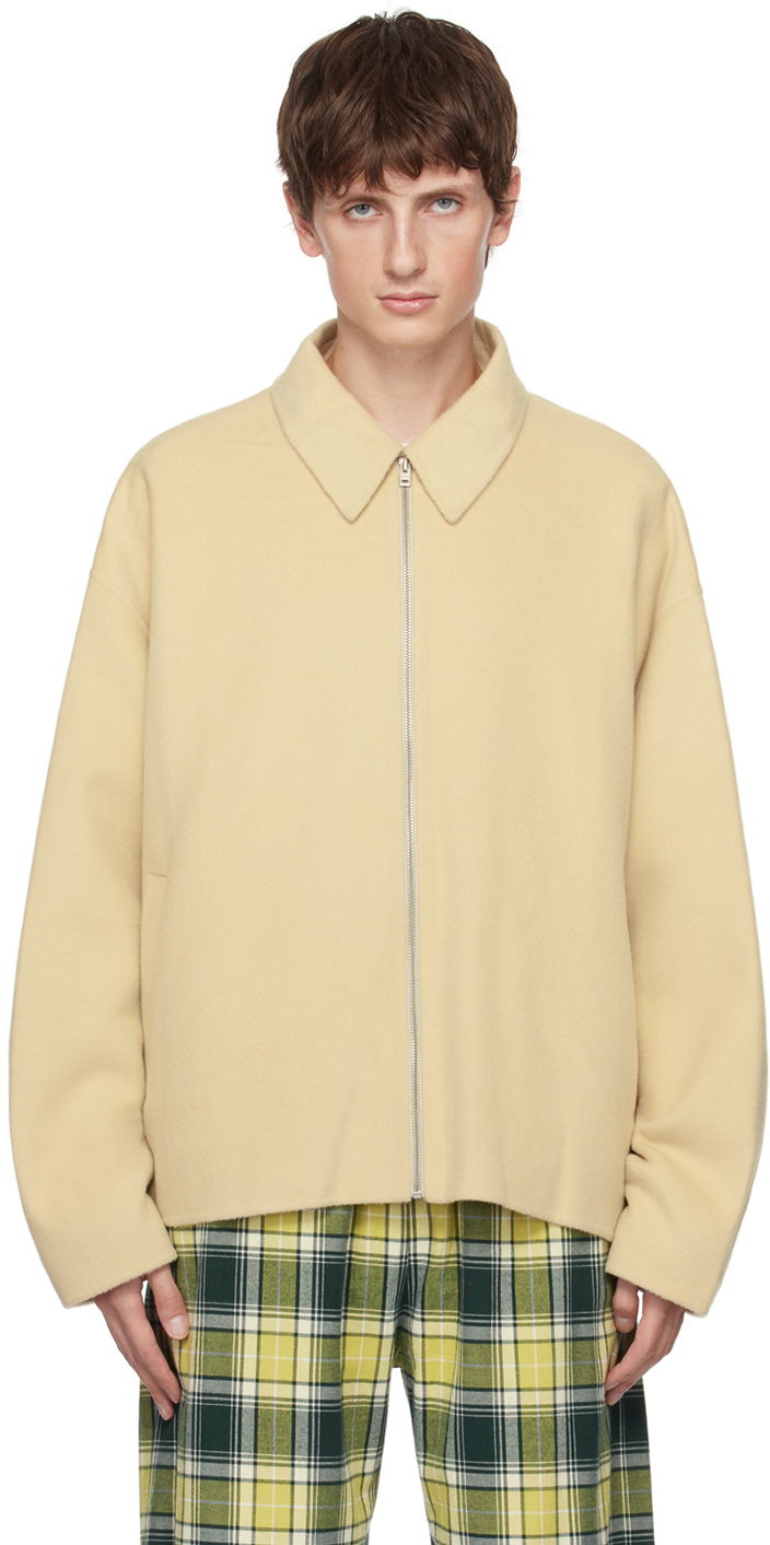 Риза Acne Studios Beige Zipper Бежово | B90699-, 0