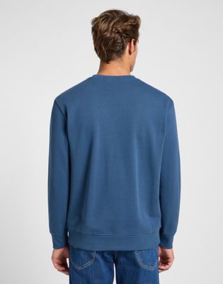 Пуловер Lee Regular Fit Crewneck Sweatshirt XXL Синьо | 112363878, 0
