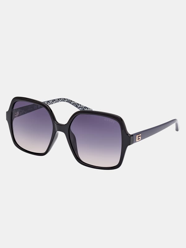 Слънчеви очила GUESS Square Sunglasses Тъмно синьо | GU792157QQQ, 0