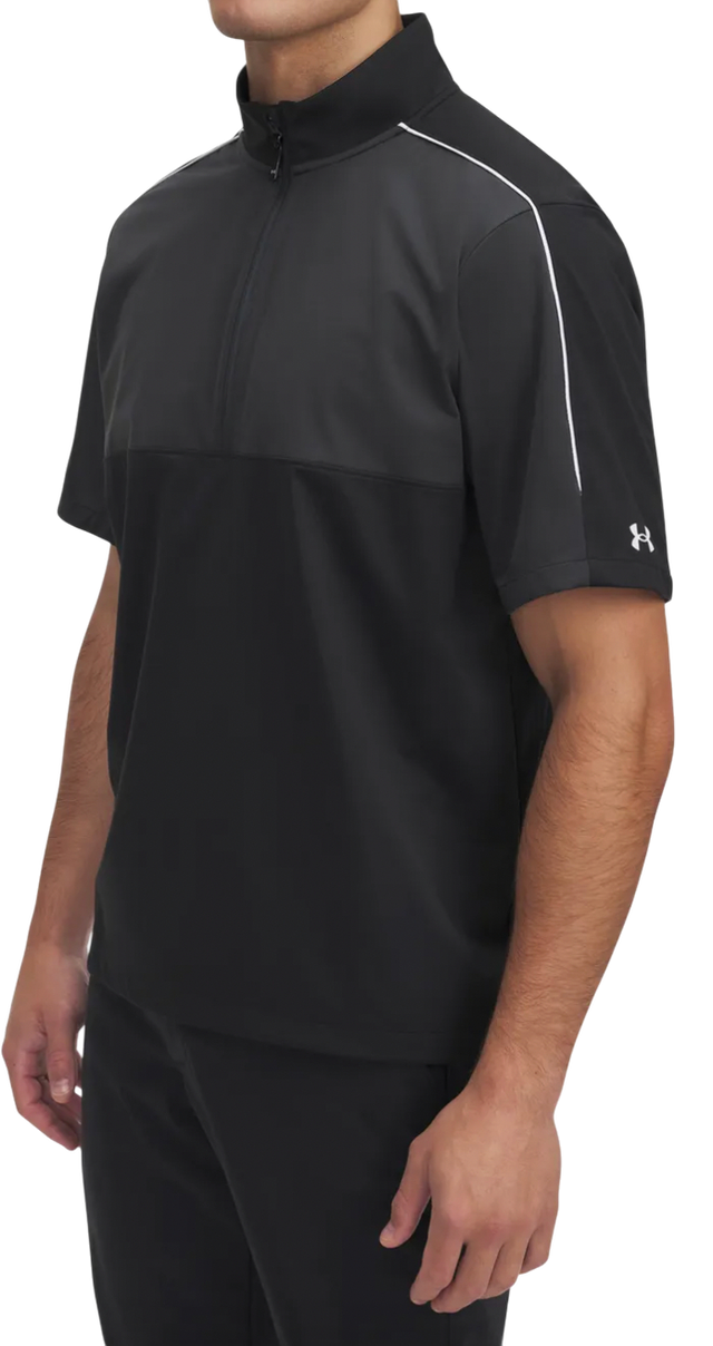 Drive Wind Short Sleeve Quarter-Zip Pullover