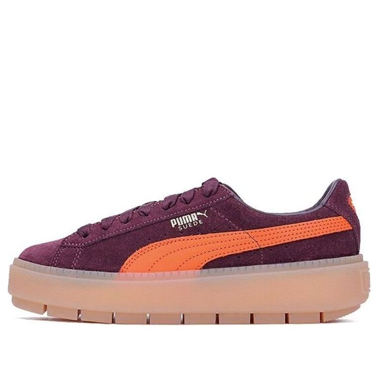 Кецове и обувки Puma Suede Platform Trace Лилаво | 367057-01